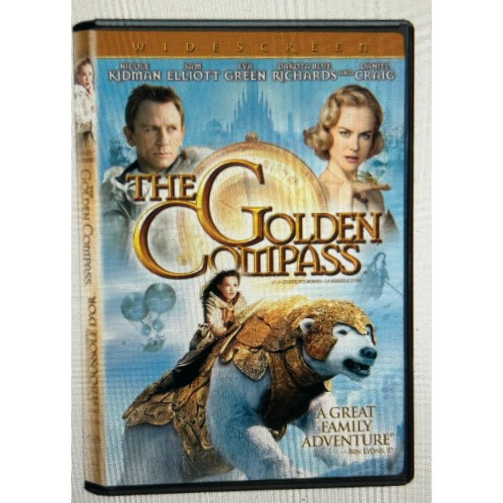 The Golden Compass DVD Disc Only Nicole Kidman Daniel Craig Fantasy Adventure